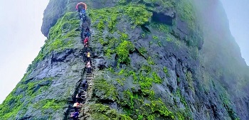 Harihar Fort in Nashik