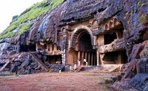 The Bhaja And Karla Caves in khandala