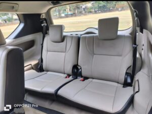 Innova Crysta back seat